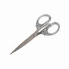 Craft Scissors Clear Frosted Handle Comfortable Grip Portable Paper Fabric Scissors for Student Teachers Staff