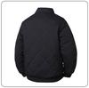 Men's 2025 Cross-border Diamond Plaid Stand Collar Jacket - Autumn/Winter Warm, Velvet-Lined Cotton Coat