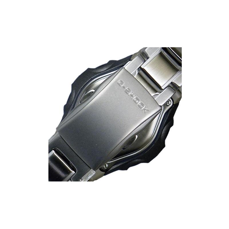 Casio G-SHOCK MTG series six-station radio wave solar quartz movement stainless steel strap Japanese and Korean watch men's watch gray MTG-M900DA-8