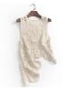 2025 Summer Fairy-Style Slimming Irregular Solid Cardigan Vest for Women
