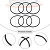 6 Pieces KT6808 Sealing Rings Accessories Practical Professional Convenient Wear Resistant