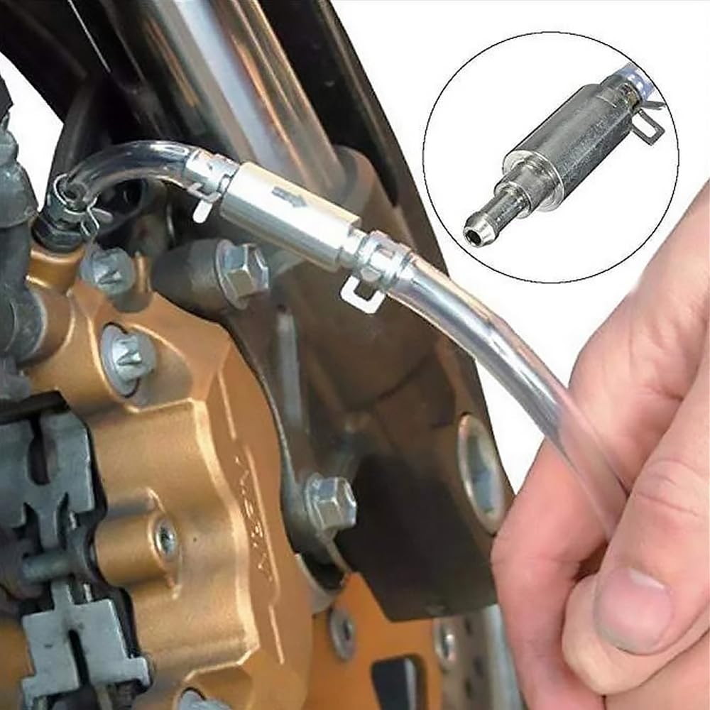 LOYELEY Brake Bleeder Hose, Replacement, Hydraulic Brake Bleeder Tool, One Way Valve,