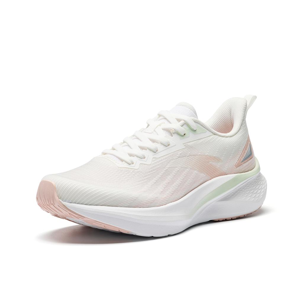 Anta Lingfeng 2 Breathable Abrasion Resistant Low top Casual City Commuting Running Shoes Women's White Pink 922625512-9