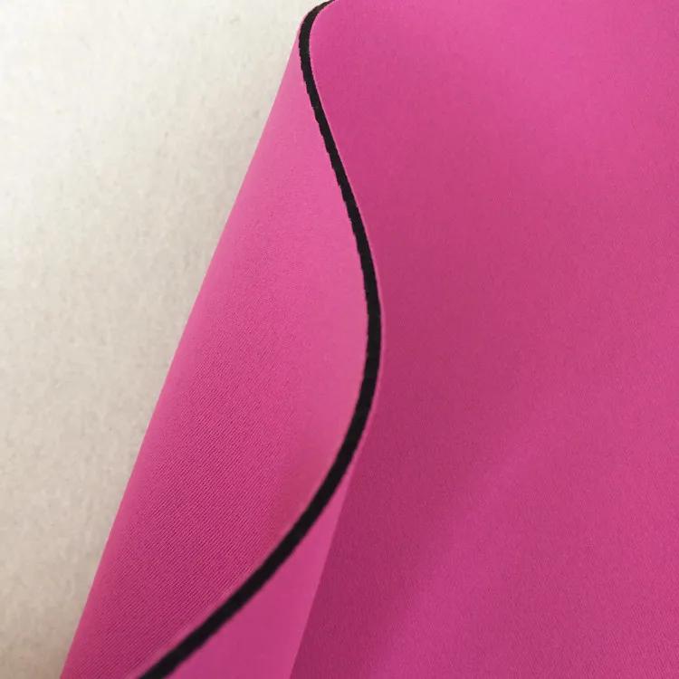 2mm Thicken Diving Foam Bonded Fabric SBR Rubber Double Side Stretch Material For Diving Shock Protection Wetsuits 50x130cm