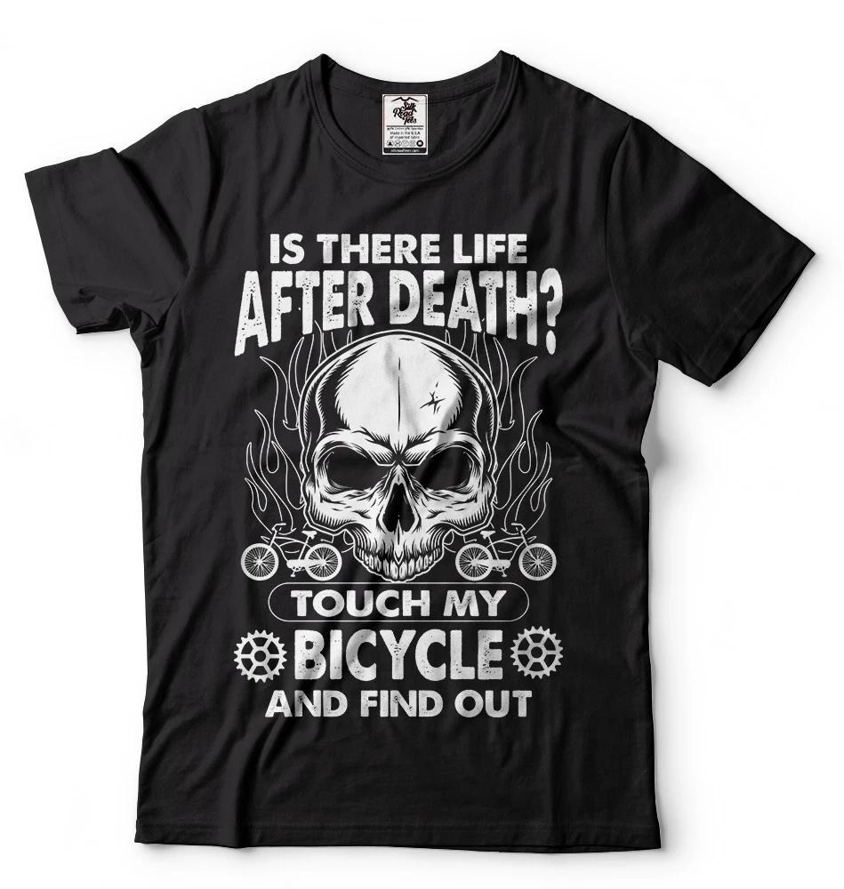 Bike T-T-shirt Funny Cycling T-shirt Bike Riding Don t Touch My Bicycle Funny TT-shirt 3XL