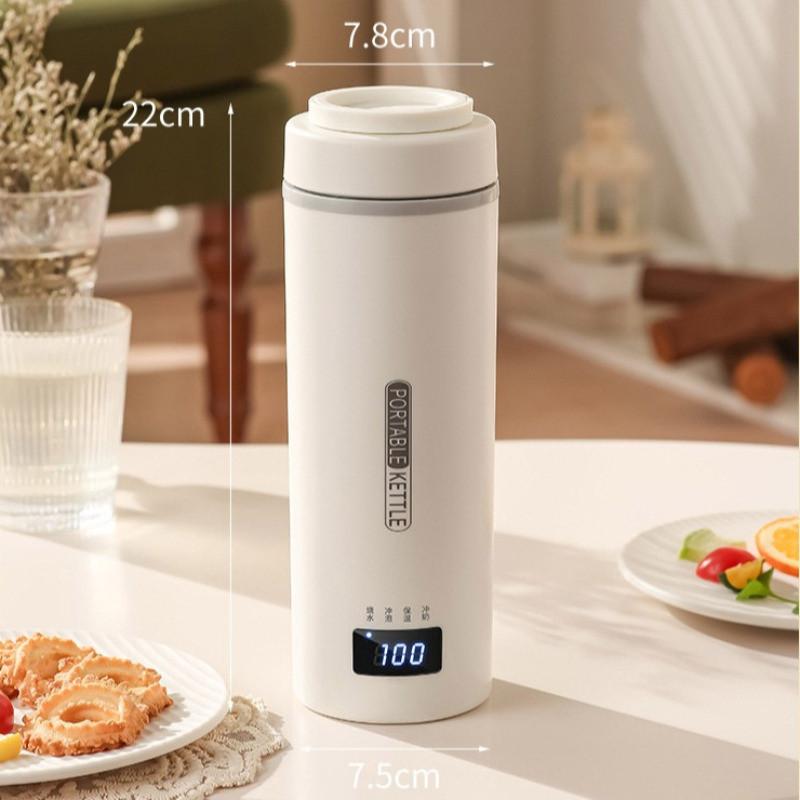 Travel Portable Electric Kettle Constant Temperature Insulated Dormitory Universal Hot Water Bottle Mini Electric Heating Cup