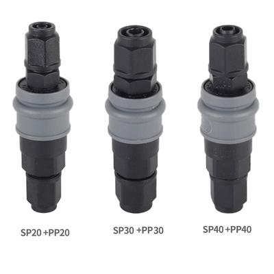 Part Quick Connector Plastic Steel Pneumatic Self-locking