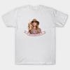Men Black Print T-shirt Schitt'S Creek Alexis: Love That Journey For Me No-Cut Transfer Paper Print Cotton Tshirt