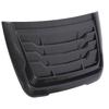 Hood Air Intake Vent Scoop Cover Excellent Heat Dissipation Sporty Look Bonnet Air Vent Cover for Ranger XLT XLS XL 2015 To 2022 Carbon Fiber Style