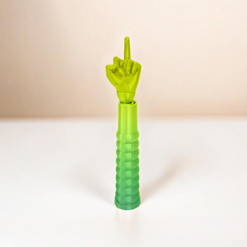 3D Printed Magic Wand Prank: Douyin-Style Telescopic Middle Finger Toy
