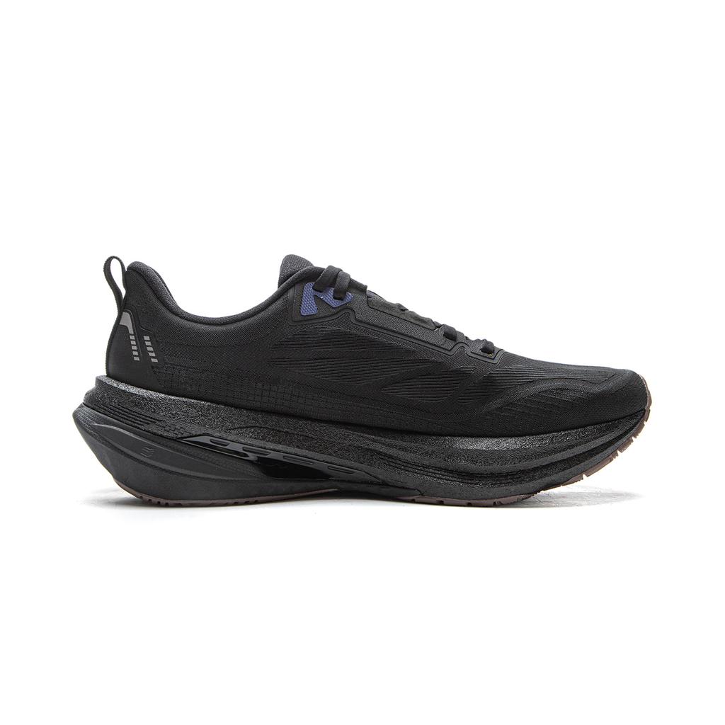 New LiNing Shock Absorbers Slip Resistant Abrasion Resistant Breathable Low Top Running Shoes Men's Black ARSV123-5