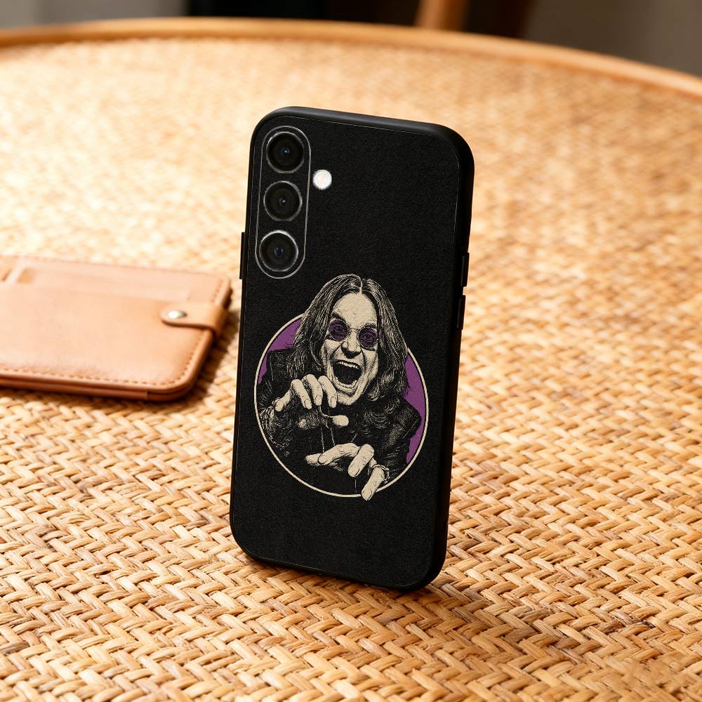 R-Rock Band O-Ozzy Osbourne  Phone Case For Samsung  A73,A21s,A22,A31,A32,A52,A53,A71,A80,Soft Black Shell