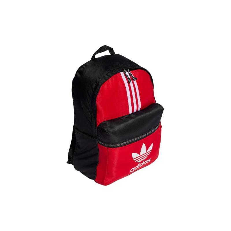 Adidas Re nylon Twill Backpack Unisex Chimp Red & Black Adidas IS4561