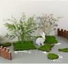 Monet Garden Artificial Floral Window Display and Landscaping Decorations