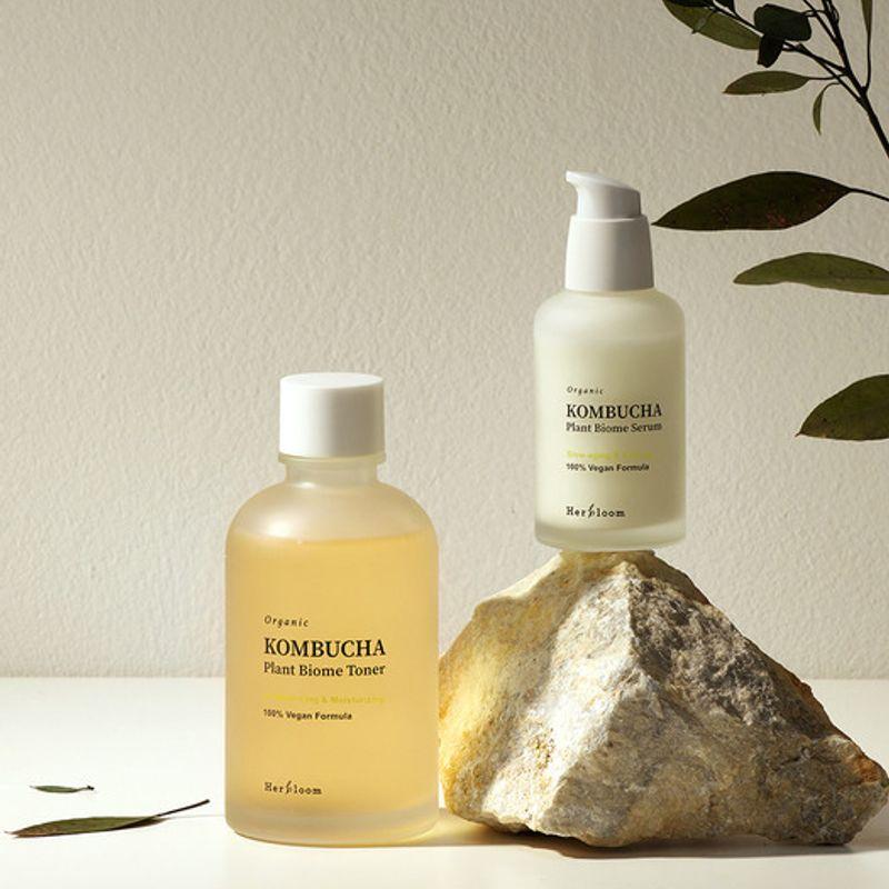 Kombucha Plant Biome Toner & Serum Set