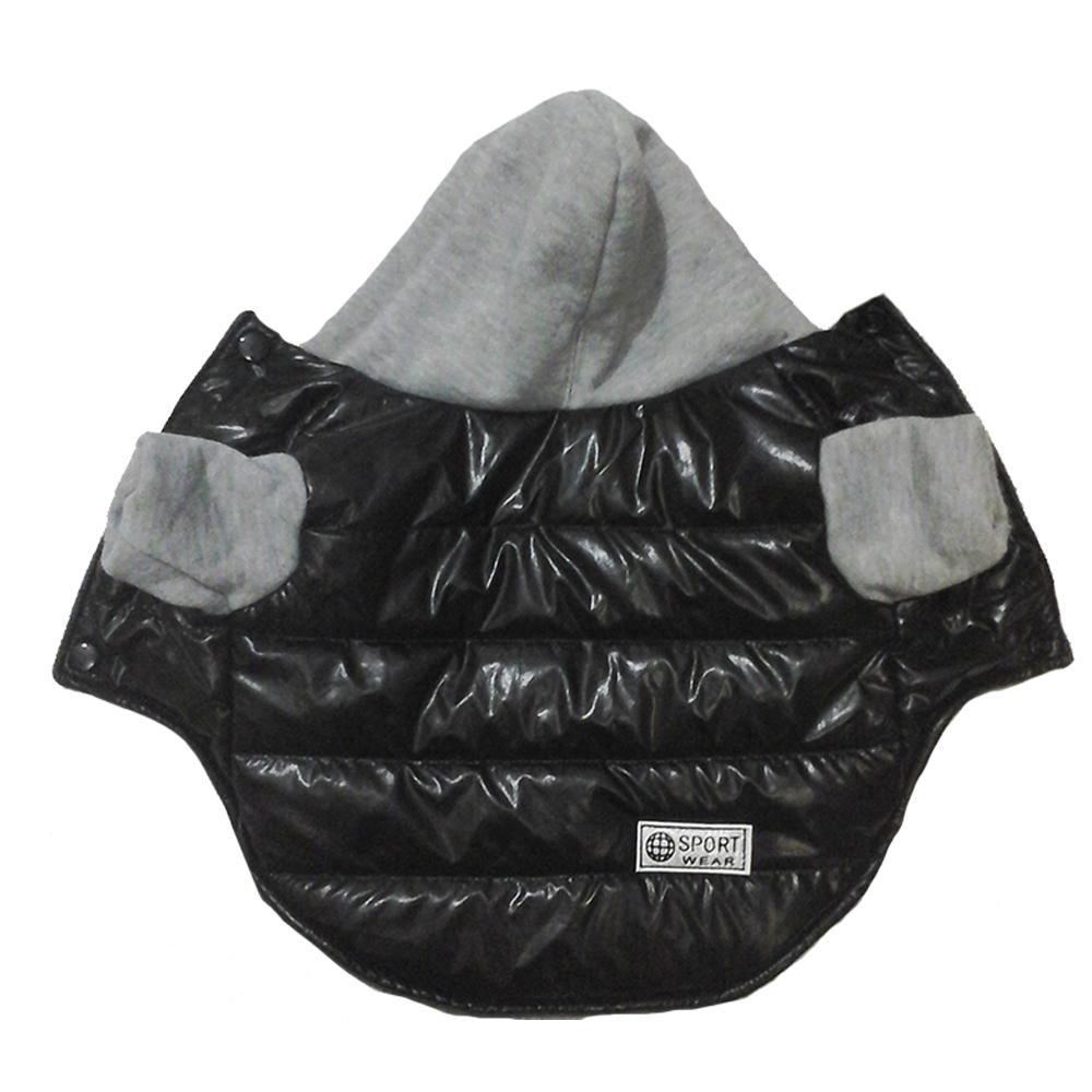 Wasserdichter Hunde-Kapuzenpullover, Winter-Hundemantel, Hundekleidung für kaltes Wetter, bequeme Haustier-Hundejacke, verdickende warme Welpen-Hundekleidung mit Kapuze, Herbst-Winter