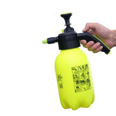 2L Fassungsvermögen Gießkanne Verstellbare Düse Manuelle Druckspritze Gartenarbeit Verwendung Sprühflasche Verdicktes Material