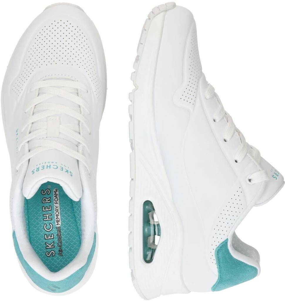 Skechers Uno - Pop Back Women кроссовки Pop Back Women белый/мятный