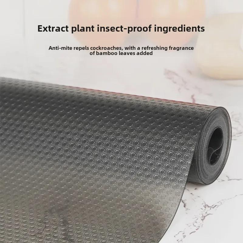Japanese Bamboo Charcoal Non-Slip, Waterproof, Oil-Proof EVA Mat for Countertops and Cabinets