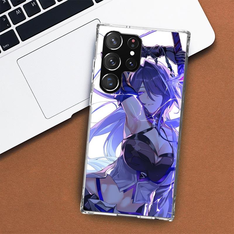 

Honkai Star Rail Acheron Phone Case For Samsung Galaxy S25 S24 S23 Plus S22 Ultra S21 S20 FE S10 + S25 Edge Funda Shell Coque Ga Samsung S24 Ultra