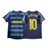 Retro Fußballtrikot Real Madrid Barcelona Man Utd City Argentinien England Tottenham Benutzerdefinierte Nummer Gestickt Bambus