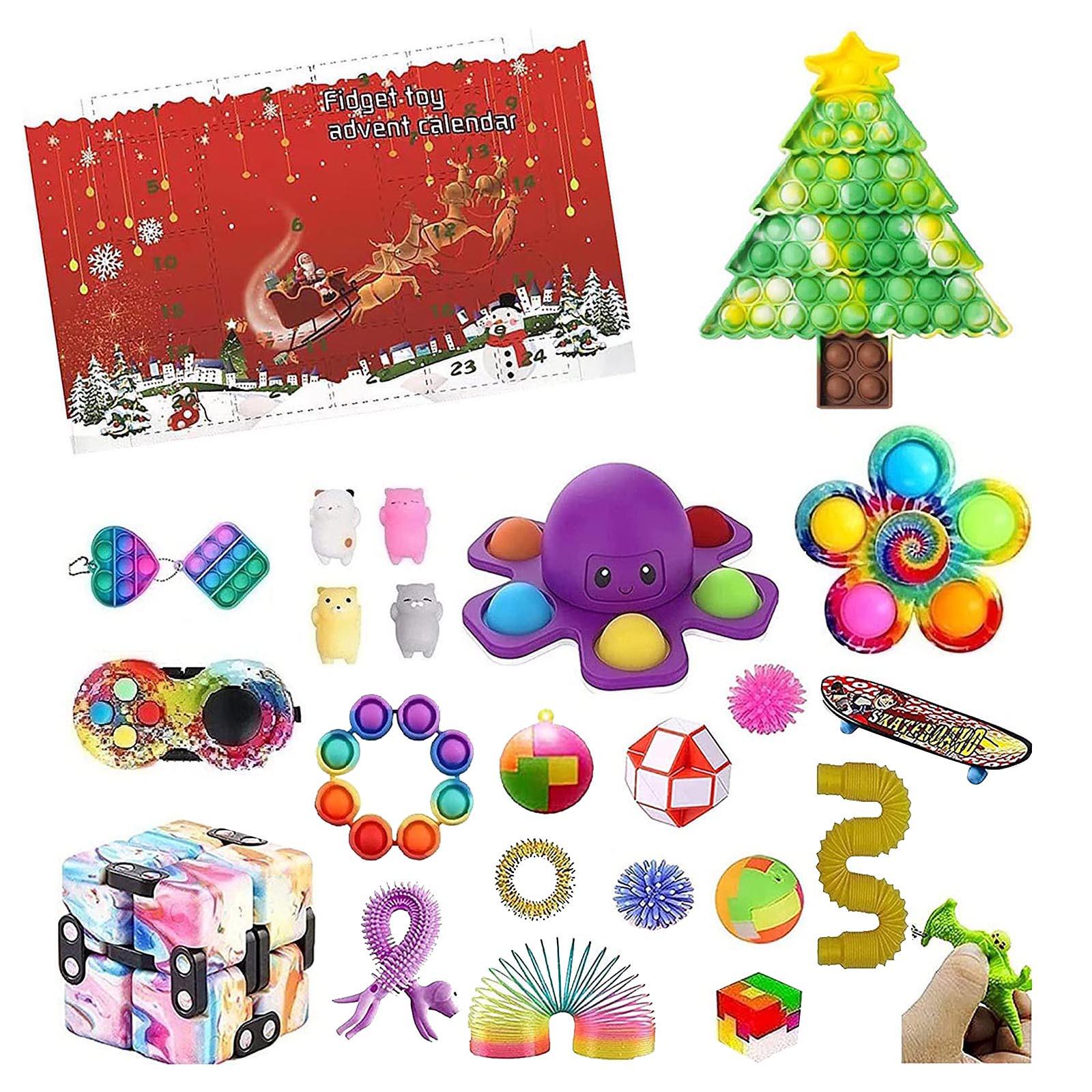 

Сенсорные игрушки для детей и взрослых. Набор игрушек ручной работы, которые помогут облегчить тревогу при СДВГ.