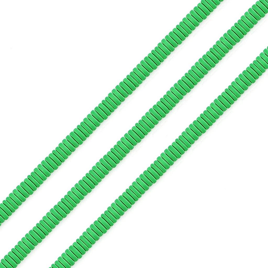 330Pcs Natural Stone Flat Round Disk Hematite Loose Spacer Beads For Necklace Bracelet DIY Jewelry Making Accessories