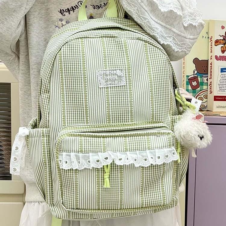 Schoolbag Japanese ins Small Fresh Simple School Bag Female Junior High School Student College Student Versatile Class Backpack Travel Backpack