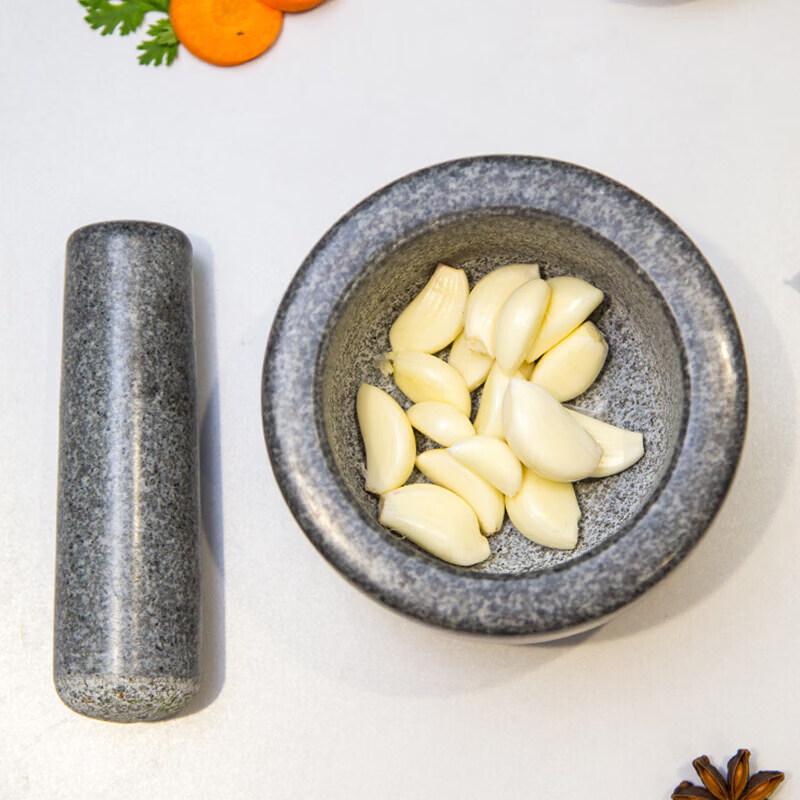 Natural Stone Mortar & Pestle