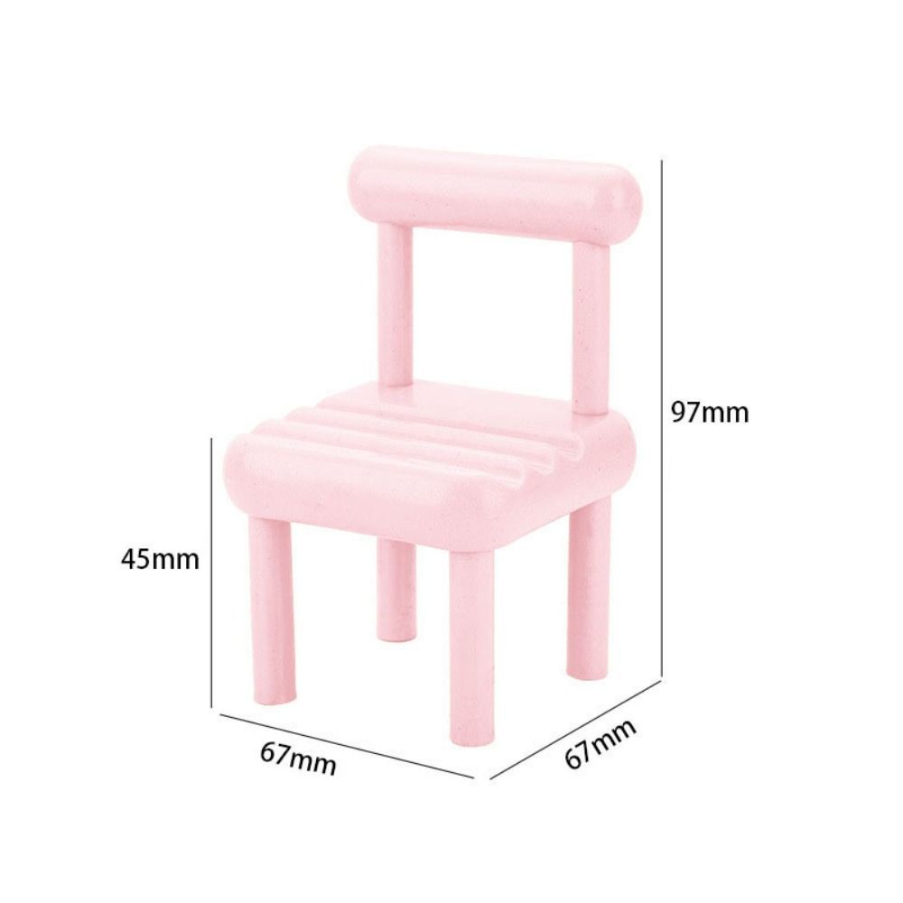 Mini Lazy Mobile Phone Stand Portable Chair Phone Holder Chair Mobile Phone Stand  Office