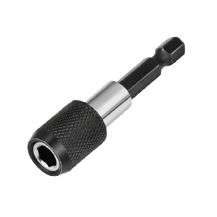 Ergonomic Fast Change Locking Mechanism 60mm Magnetic Bit Hexagonal Shank For Power/Manual Tool Carbon Steel Durability