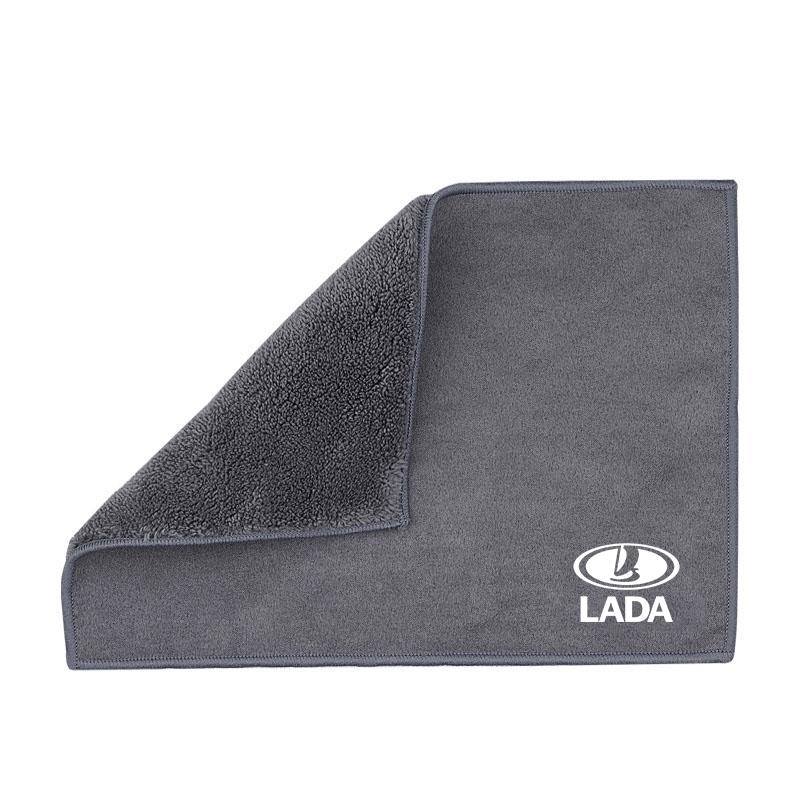 Microfiber Towel Car Cleaning Care Accessories For Lada Vesta Niva Samara Kalina Largus Priora Xray Granta Cross