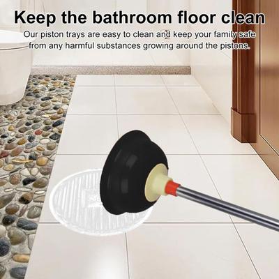 Vassoio per Sifone da WC Supporto per Sifone in Plastica Tappetino per Asciugatura ad Aria Vassoio Universale per Sifone