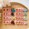 8PCS Polymer Clay Flower Molds For Earring Making Silicone Craft Tools With Detailed Petal Design Earring Making Molds