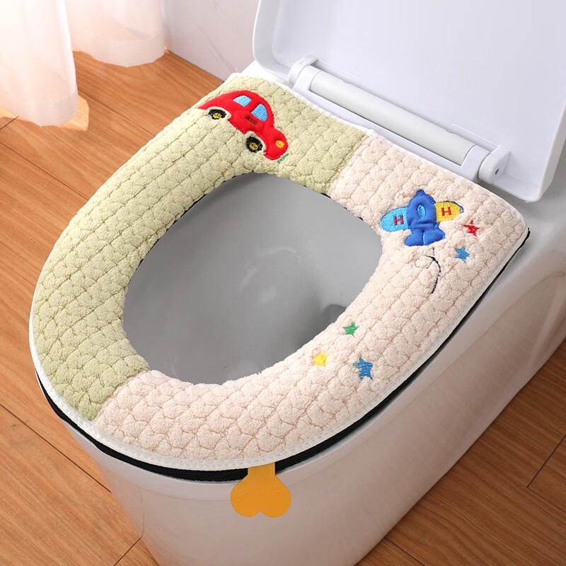 Universal Zippered Toilet Seat Cover