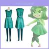 Japanese Anime Inspired Green Costume Polyester Fabric Halloween Stage Cosplay Attire