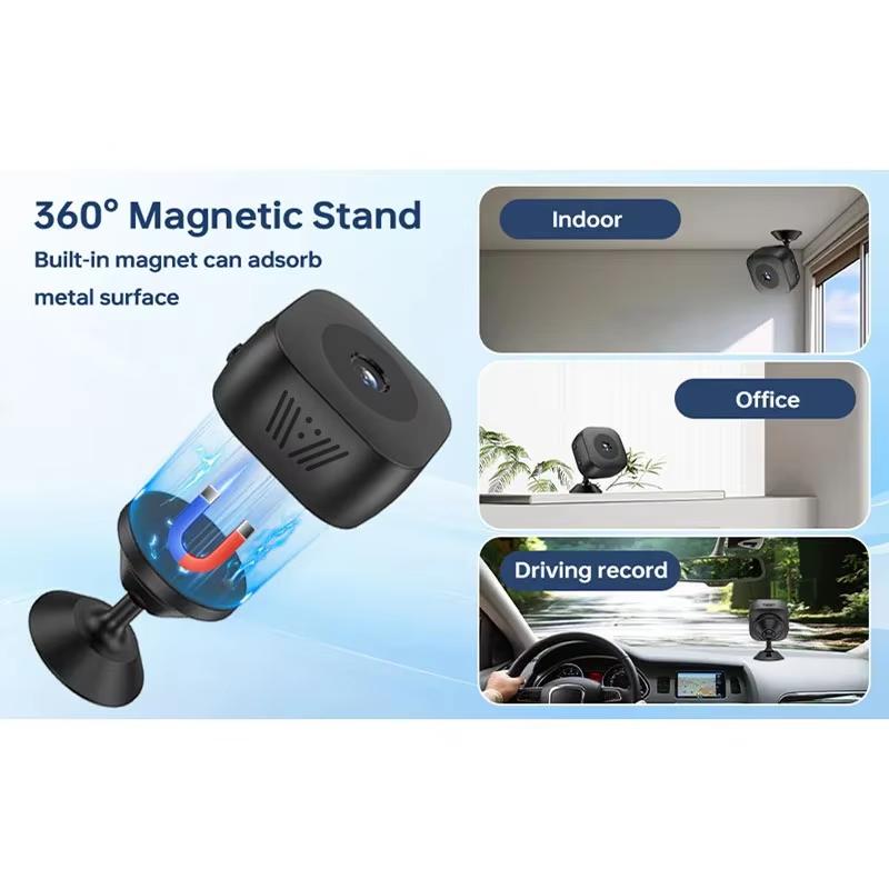 1080P Mini Camera WiFi Wireless Monitoring Security Protection Remote Monitor Camcorders Video Surveillance Smart Home