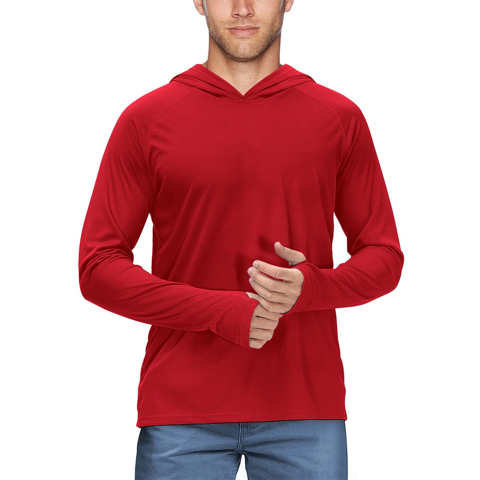 

Мужская куртка-ветровка с капюшоном для активного отдыха, походов и альпинизма, рыболовный костюм, быстросохнущий топ XXL красный