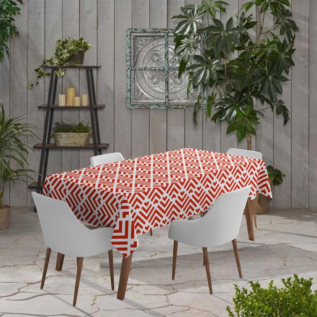 Vargottam Indoor Outdoor  Tablecloth  58x102 Inch  Rectangle  Tablecloth Waterproof Patio  Table  Cloths- Spring Summer