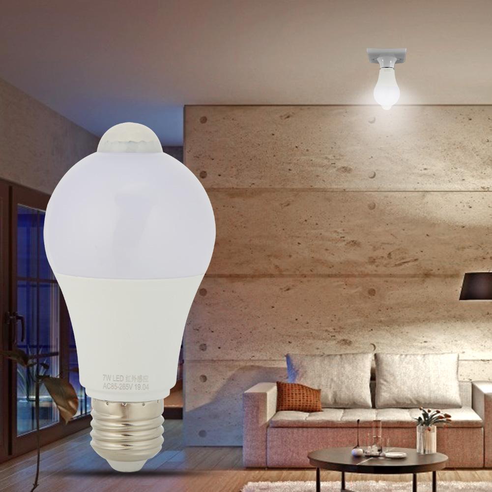 LED PIR Bulb Motion Sensor Lamp 5/7/9/12W Night Light for Home Lighting LED PIR Bulb Motion Sensor Lamp 5/7/9/12W Night Light for Home Lighting