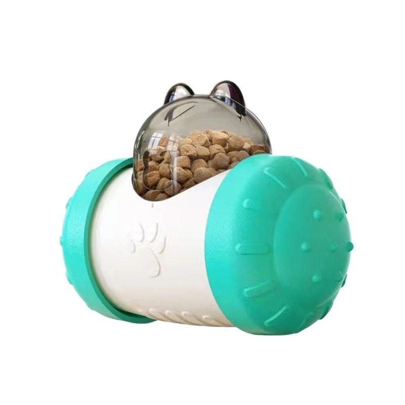 Dog Slow Feeder Toys Interactive Puzzle Durable Dog Food Dispenser Mental Treat Stimulation Chase Rolling Puppy Toy Pet Supplies