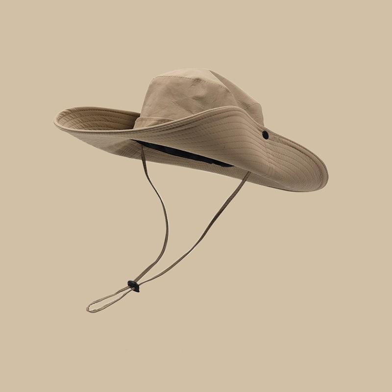 

Западная ковбойская шляпа шляпа-ведро женская летняя дышащая солнцезащитная шляпа для активного отдыха кемпинга шляпа с козырьком для пеших прогулок горная шляпа мужская adjustable