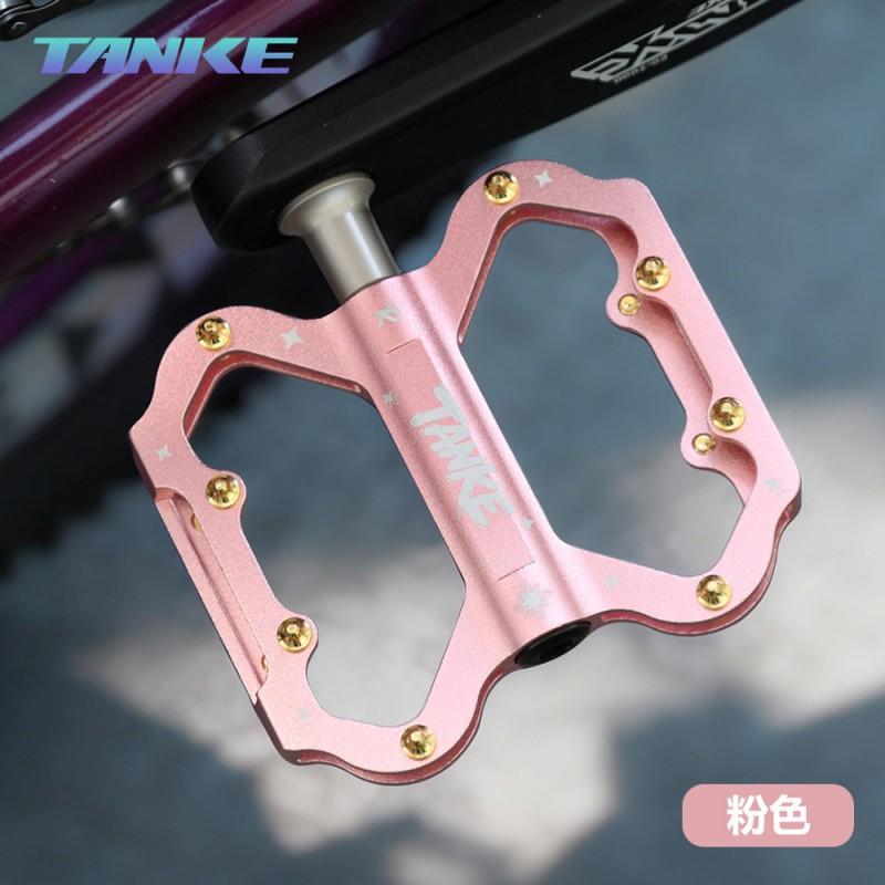 Aluminum Alloy Bicycle Pedals Mountain Road Bike Compatible With Brompton P8 P10 D10 Triple Sealed Bearing