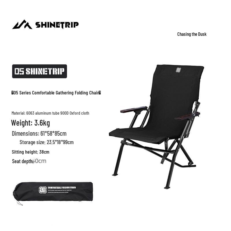 Shinetrip Portable Folding Dog Chair: Multifunctional Outdoor Camping/Sun Lounger