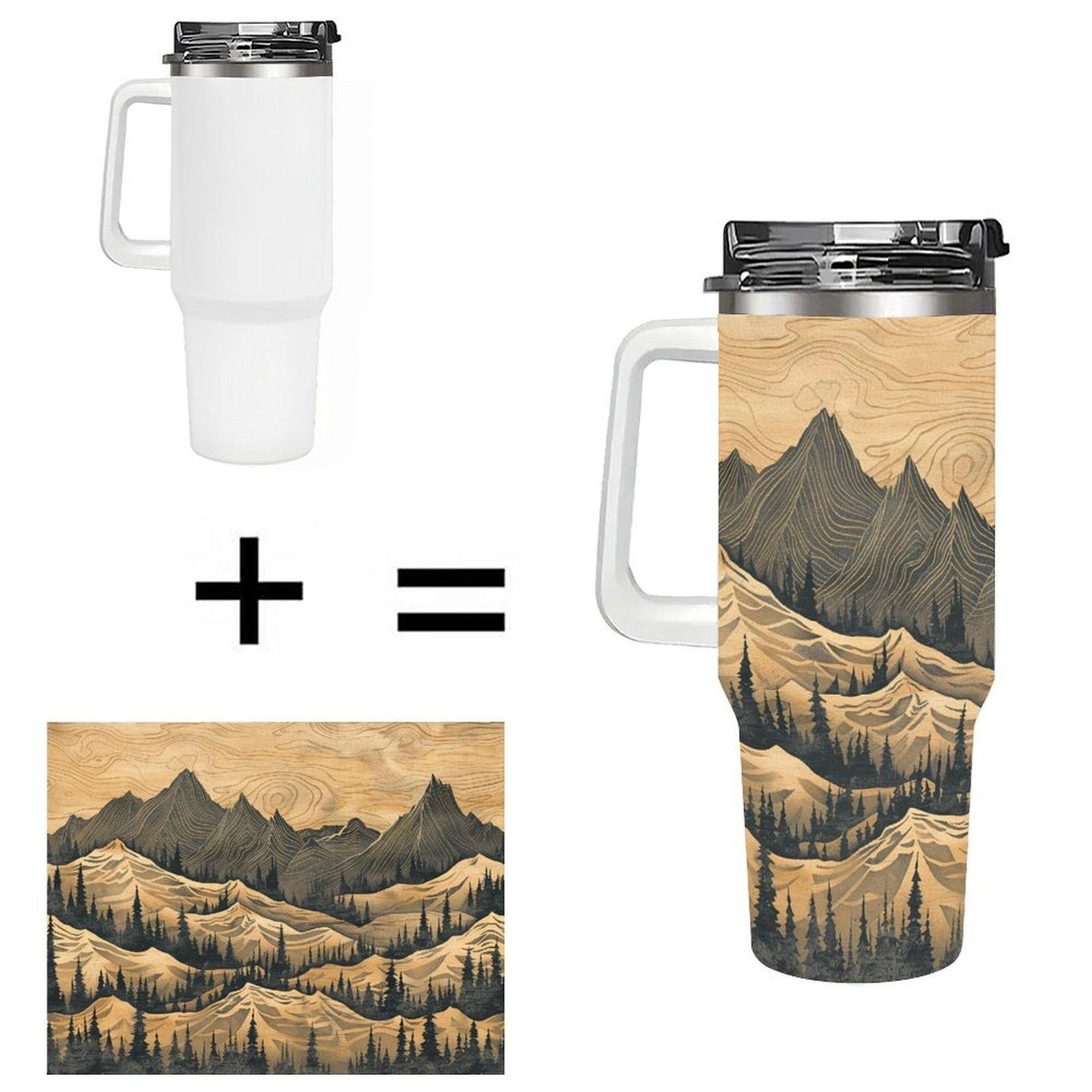Handcraft Fair Visitor Gift 40oz Stainless Tumbler  Dropship BPA Free vacuum market customized bulk souvenir mug 40oz(1133.98g)
