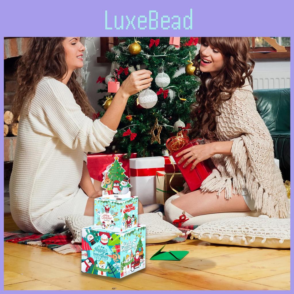 Christmas Gift Box With Cardboard Material For Holiday Party Decor And Surprises