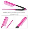 1pcs Folding V Type Hair Straightener Brush Hairdress Tool Hairdressing Combs Natural Hair Styling Curling Comb Hair