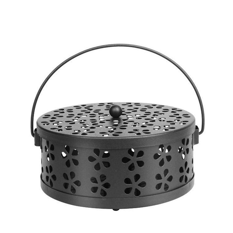 Portable Mosquito Coil Tray Holder Home Insect Repellent Anti-Fire Sandalwood Incense Burner Anti-Mosquito Supplies
