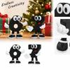 3D Printed Number Desk Decor Toy Creative Christmas Gift