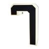 LED House Number Sign Smart Solar Illuminated Address Plaque Mailbox Light Easy Installation Outdoor Waterproof Lighting